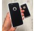 360° kryt silikónový iPhone 6/6S - čierno-biely